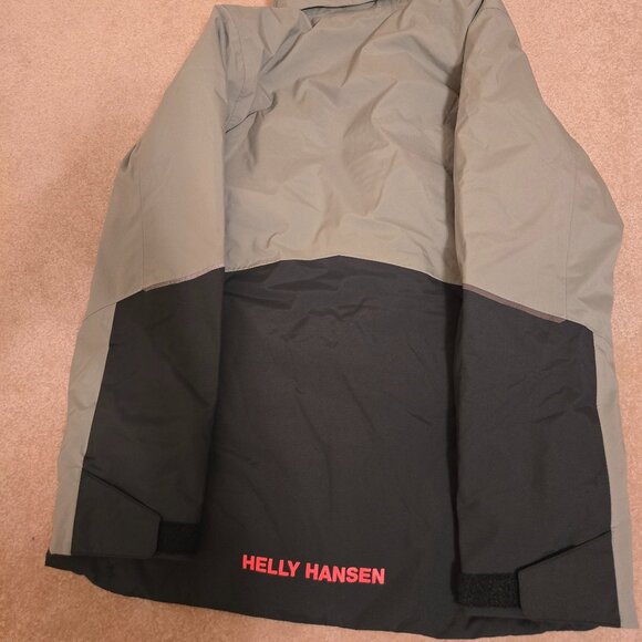 Helly Hansen Jacket Youth 14 Dark Green /Moss NEW Jr. Stellar Ski - Picture 6 of 16